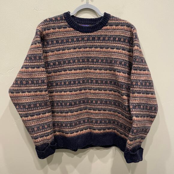 Patagonia Men’s Recycled Wool Sweater Cottage Isle: New Navy - Size: XXL - Picture 2 of 10